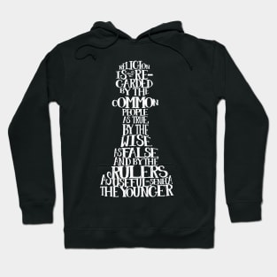 SENECA PAWNS quote-cloud by Tai's Tees Hoodie